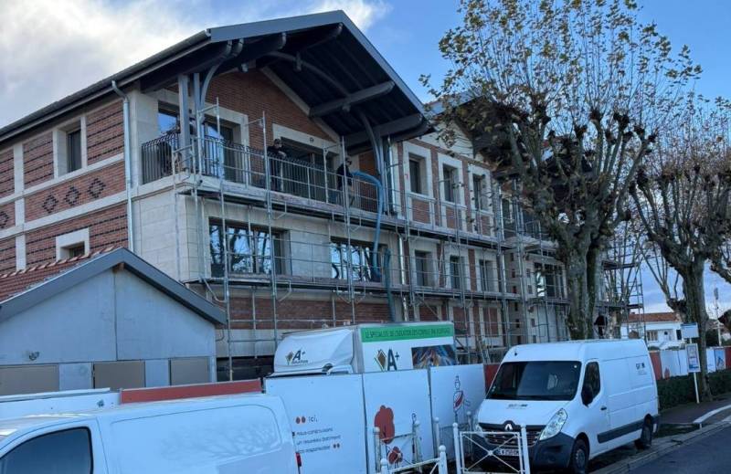 isolation des combles perdus du Commissariat d’Arcachon