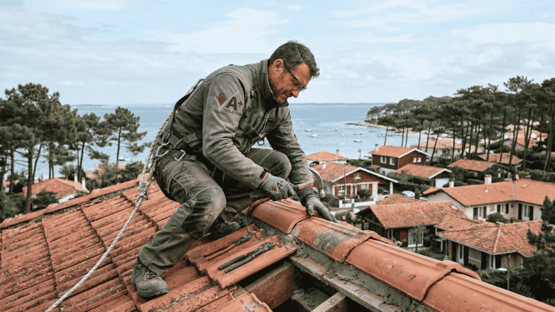 Remplacement de faitage 