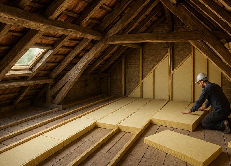 Isoler une maison ancienne sur le Bassin